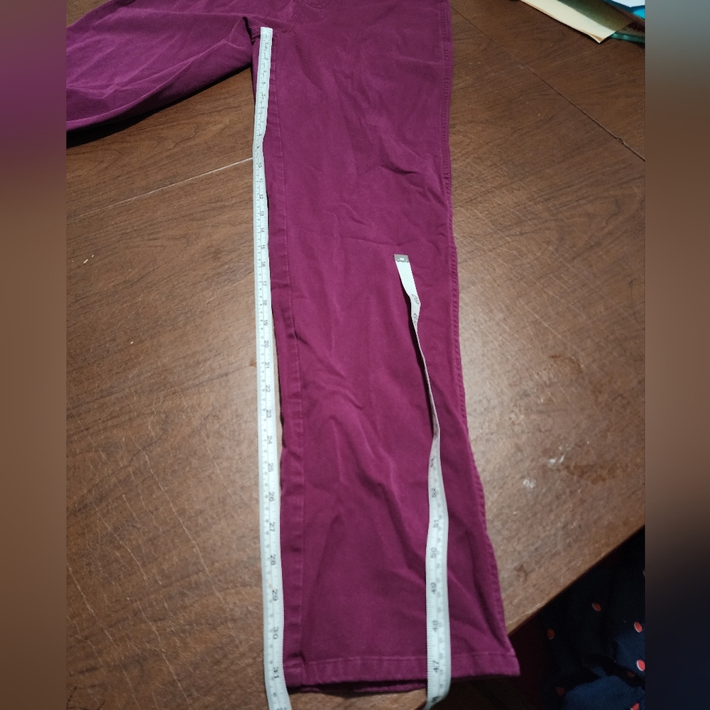 Isaac Mizrahi Rich Burgundy / Purple-ish Trousers - Picture 2 of 9